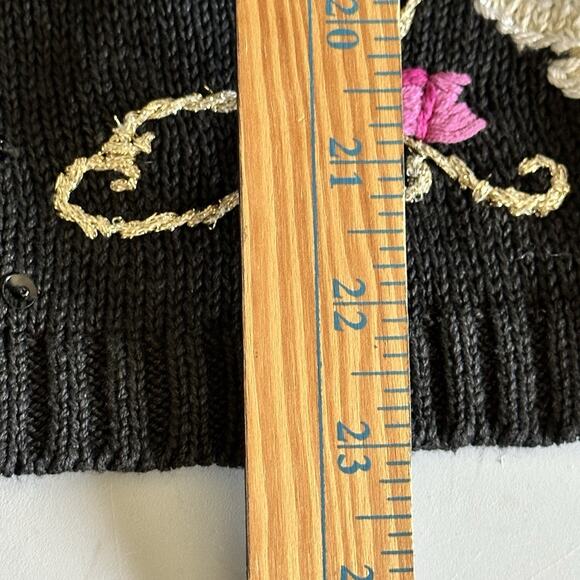 Vintage Tiara International 1999 Birthday Balloon Cardigan Womens Medium Rare - Picture 7 of 8